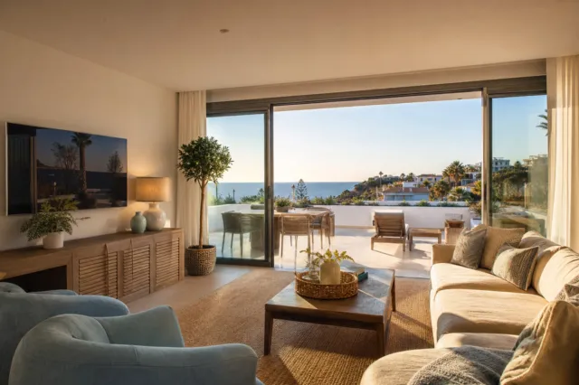 Dúplex junto a la playa con vistas al mar en Palma de Mallorca — foto 2